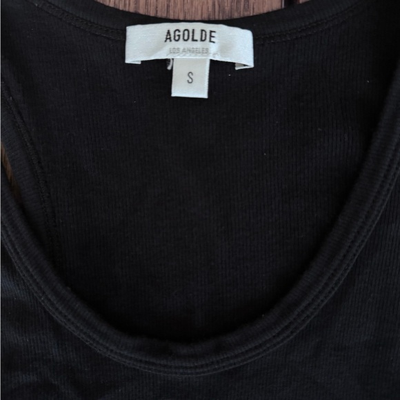 Agolde Black Fitted Bodysuit - Picture 5 of 6